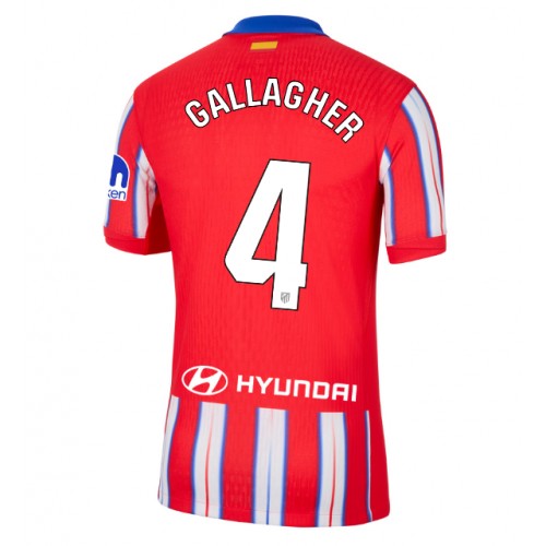 Moški Nogometni dresi Atletico Madrid Conor Gallagher #4 Domači 2024-25 Kratek Rokav